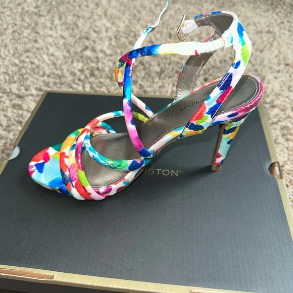 3 FOR $15❗️Multicolored Heels - Picture 10 of 12